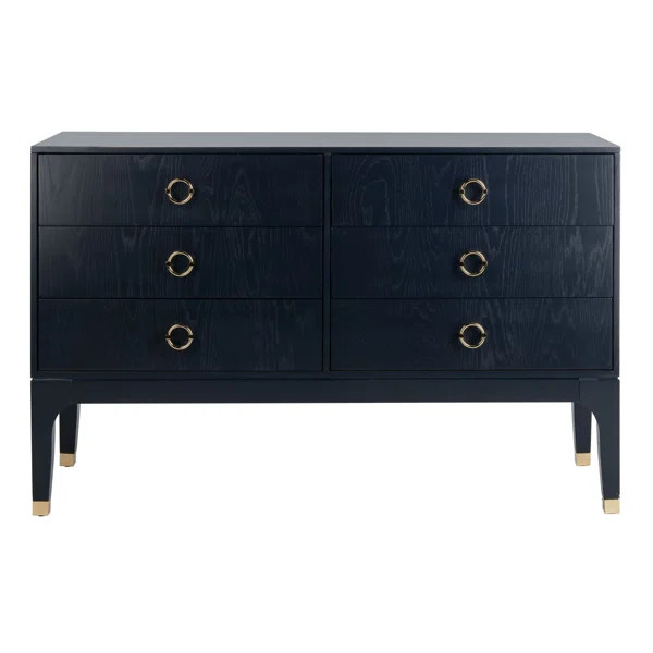 Quincy 6 Drawer 56" W Dresser | Wayfair North America