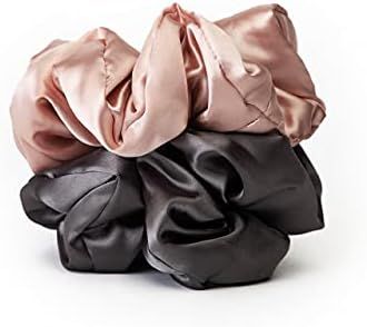 Kitsch Satin Pillow Scrunchies, Hair Accessories, Prevents Frizz and Breakage, Ideal for Overnight U | Amazon (US)