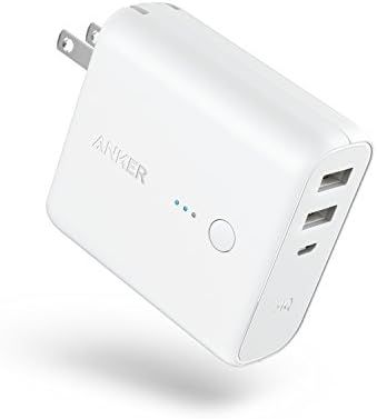 Anker PowerCore Fusion, Portable Charger 5000mAh with Dual USB Wall Charger, Foldable Plug and Po... | Amazon (US)
