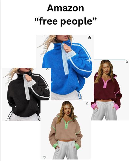 Free people pullover, Sherpa pullover, amazon pullover 

#LTKfindsunder50 #LTKsalealert #LTKstyletip