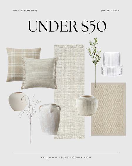 Neutral and organic Walmart home finds under $50!

#LTKhome #LTKfindsunder50 #LTKfindsunder100