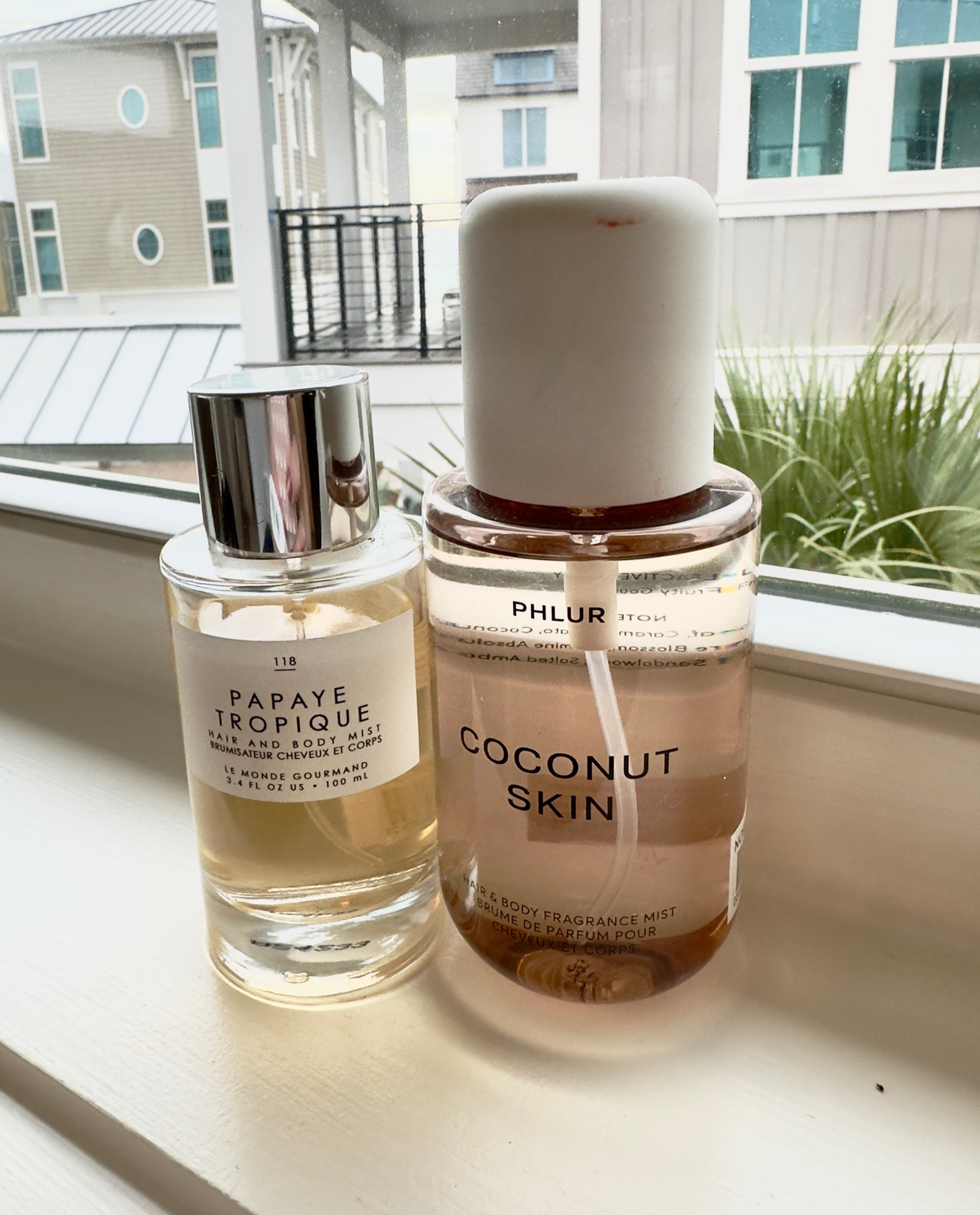 Love these hair and body perfumes. No one wants stinky hair especially when someone goes to hug you! So get these and smell great. 

They smell so tropical and fruity. The coconut one is pretty coconuty but I think they pair well together. 

#hairperfume #hair #coconut #perfume #fragrances #phlur   
