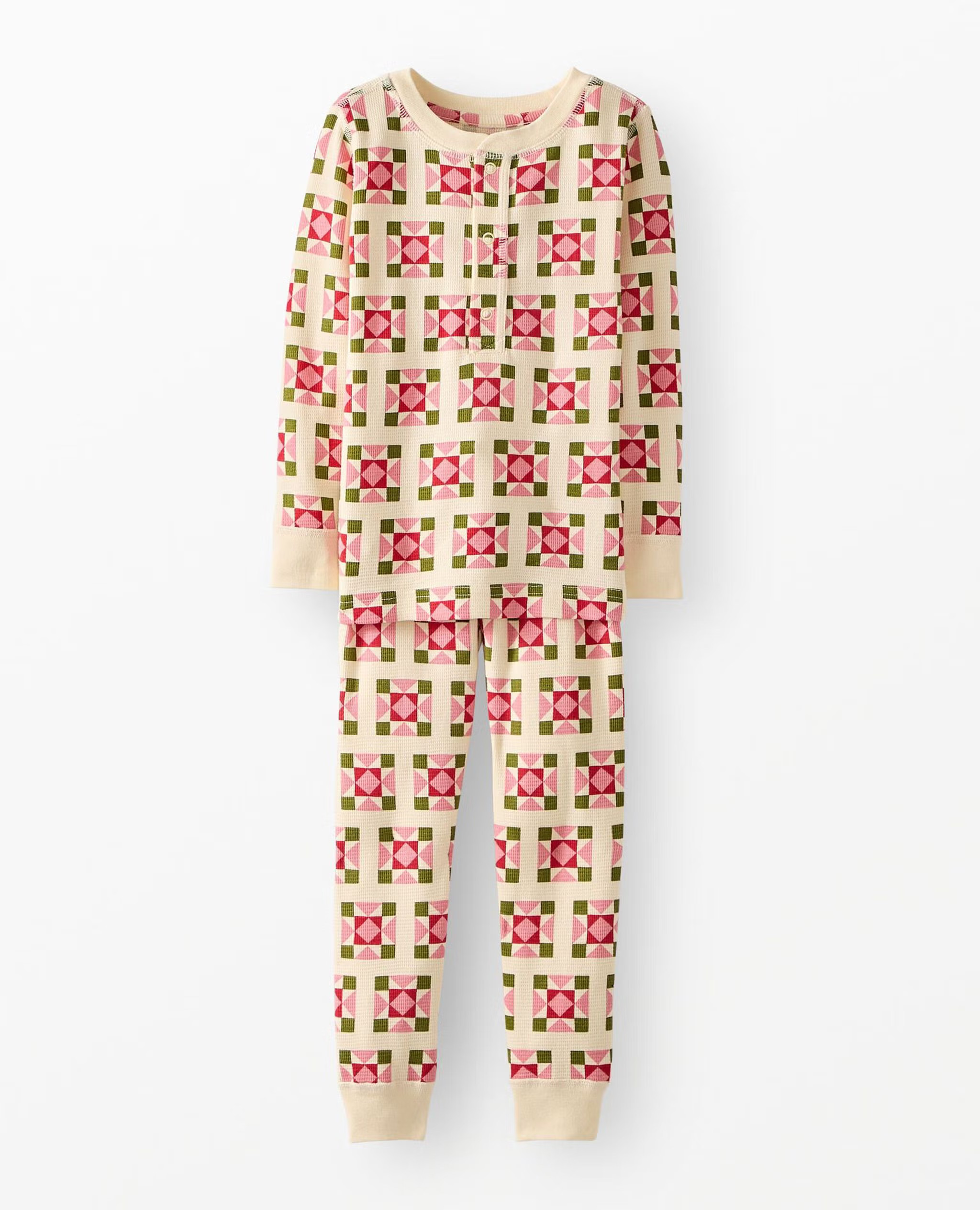 Holiday Waffle Pajama Set | Hanna Andersson