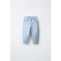 Zara - Jeans Barrel - Blu Chiaro - 6 Anni (116 Cm) - Bambini | Zara IT