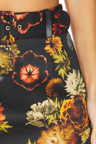 Priya Skirt in Black Harvest Bloom | Revolve Clothing (Global)