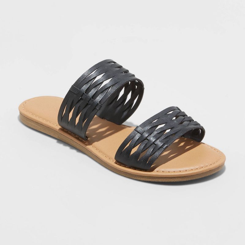 Women's Addie Two Band Slide Sandals - Universal Thread™ | Target