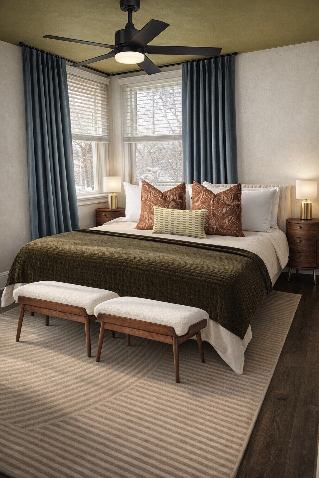 Paint: alabaster & renlentless olive by SW

#LTKHome #LTKselfcare #LTKdayinmylife