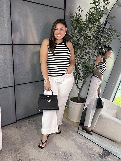 Tank tops with built in bras are the spring staple you didn’t know you needed 🤍 so easy, so flattering, and perfect for those days when you want to feel put together without overthinking it. I love pieces like this that make getting dressed simple but still cute. Such a good basic to wear on its own or layer under all your spring looks.

#LTKStyle #LTKFinds #SpringStyle #SpringBasics #WardrobeStaples #BuiltInBraTank #EverydayStyle #EasyOutfits #CapsuleWardrobe #PetiteStyle