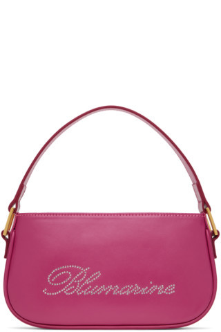 Pink Rhinestone Bag | SSENSE