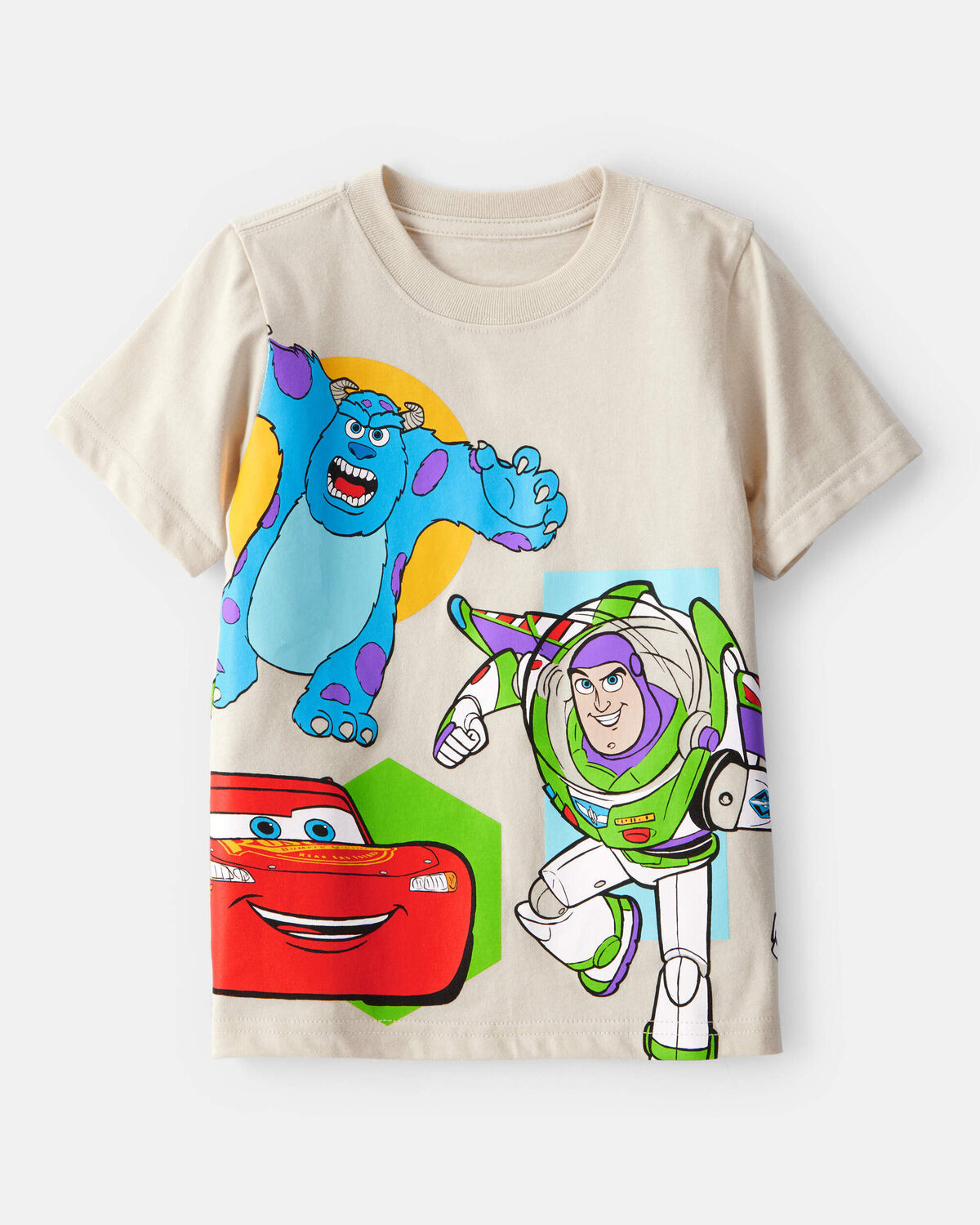 Toddler Boy Pixar Character Short-Sleeve Graphic Tee - Cream | Carter's | Carter's Inc