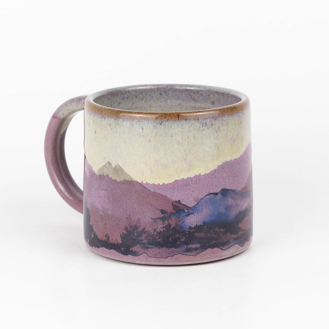 Majestic Mountain Handcrafted Ceramic Mug #25-531 | Etsy (US)
