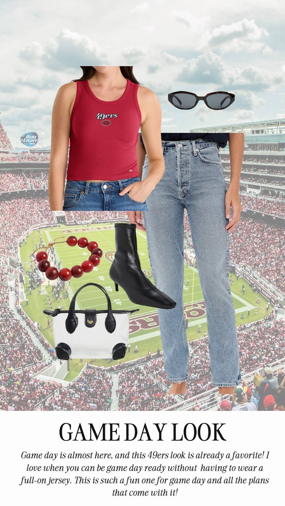 Game day look that I am obsessed with!

Game day, trendy fashion, football outfit, 49ers

#LTKootd #LTKgrwm