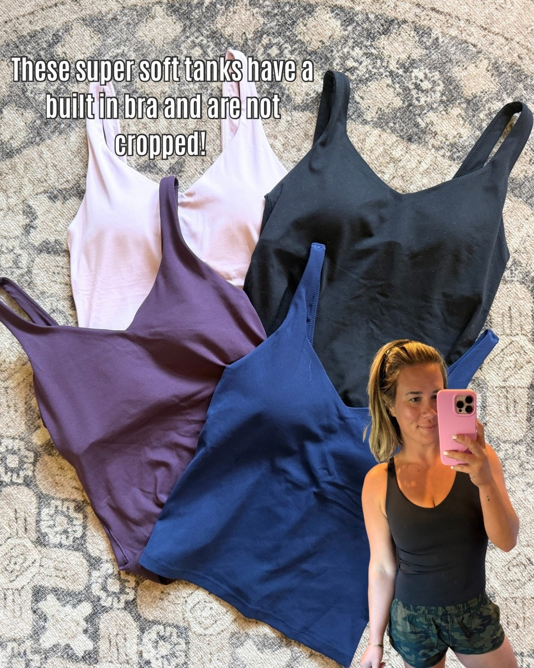 Softest tank that is not cropped! Wearing medium 

#LTKActive #LTKSaleAlert #LTKPetite