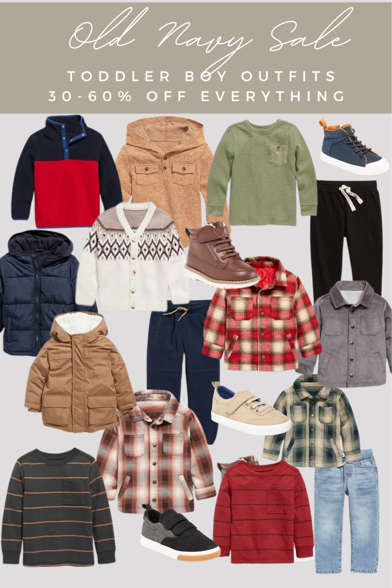 Old navy Black Friday sale, 30-60% off everything. Here is my roundup of toddler boy clothes. Toddler boy clothes, toddler boy outfits, outfit ideas, gift ideas for toddler, gift guide for kids, toddler outfit idea, boy outfit ideas, oldnavy #oldnavysale #toddleroutfit 

#LTKkids #LTKGiftGuide #LTKCyberweek