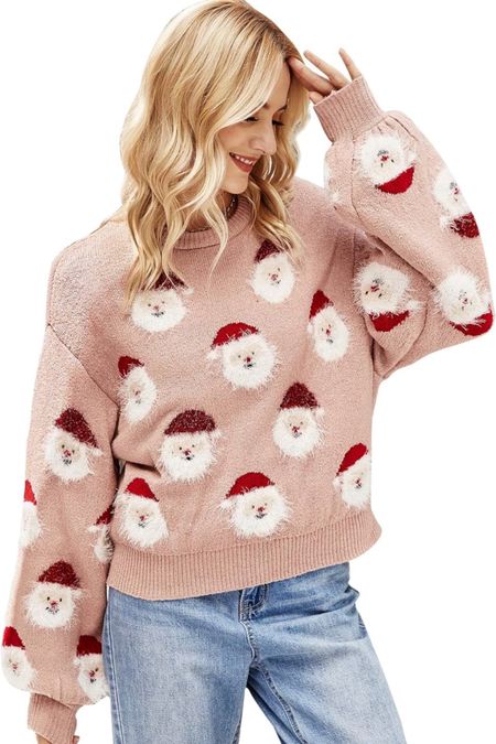 Santa Sweater 🎄❤️✨

#LTKSeasonal #LTKHolidaySale #LTKHoliday