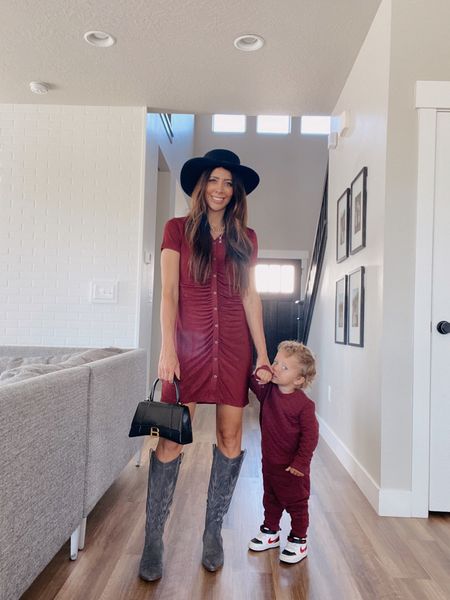 Mommy and me fall looks! Wearing a size small in this cute dress! #target #targetfinds #mommyandme #falloutfits 

#LTKSeasonal #LTKunder100 #LTKkids