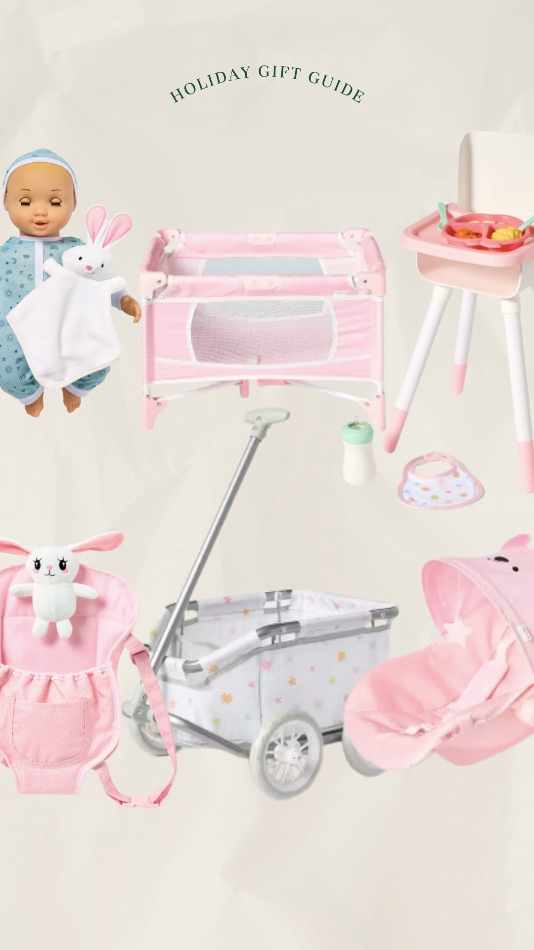 Christmas gift guide for a toddler girl / baby doll fun 💝 