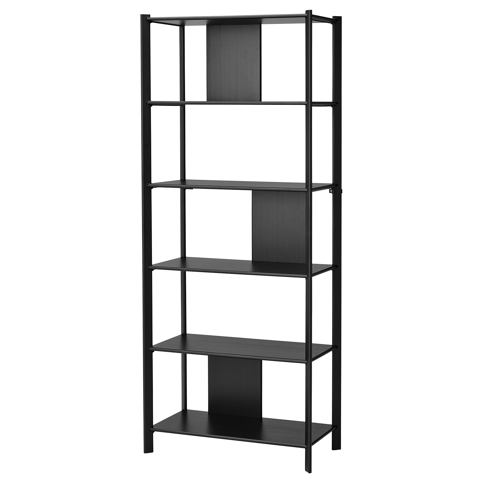 JÄTTESTA Shelf unit, black, 31 1/2x76 3/4 " | IKEA US