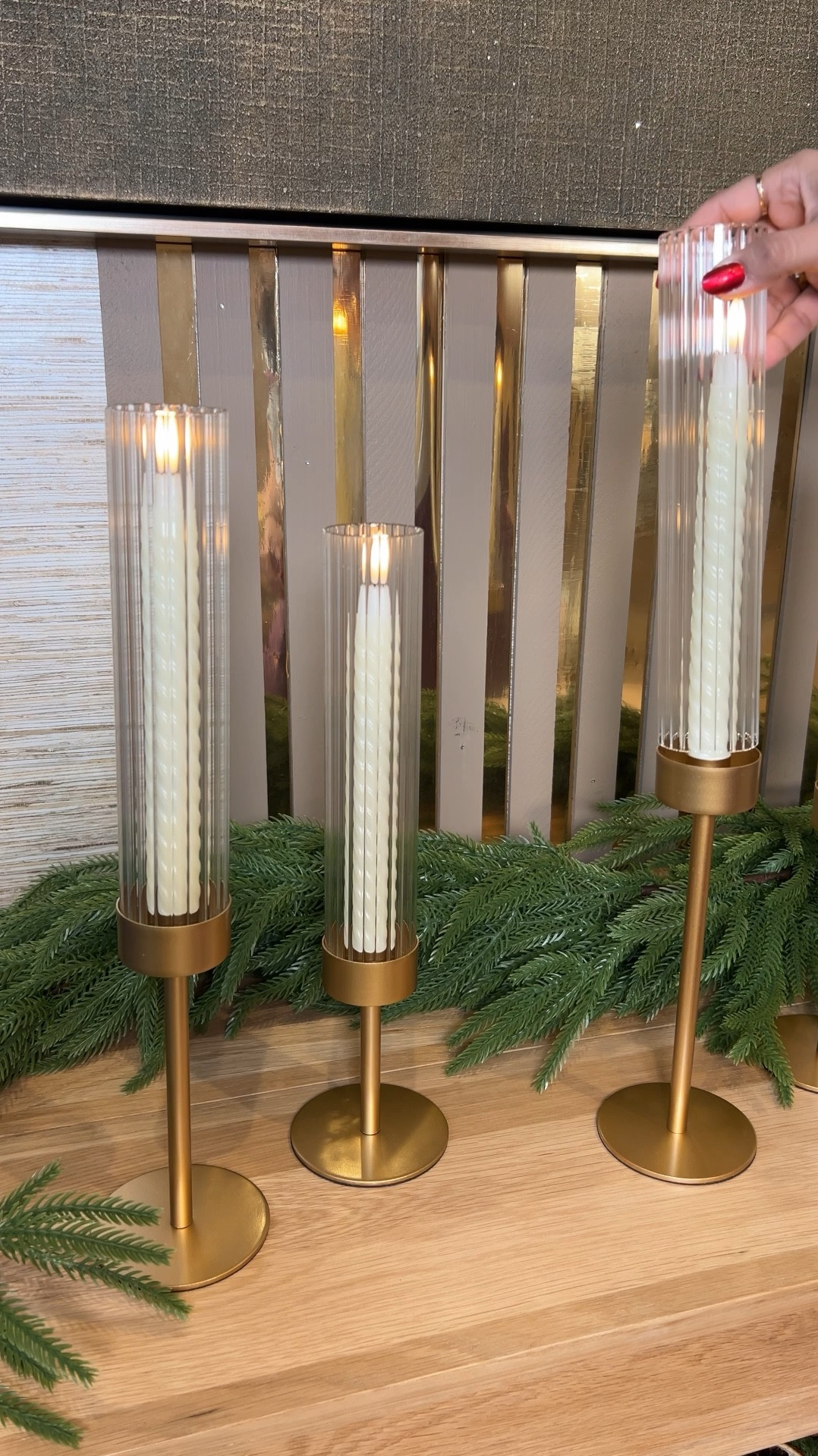 Easy and elegant console styling 

#LTKHome #LTKSeasonal #LTKHoliday