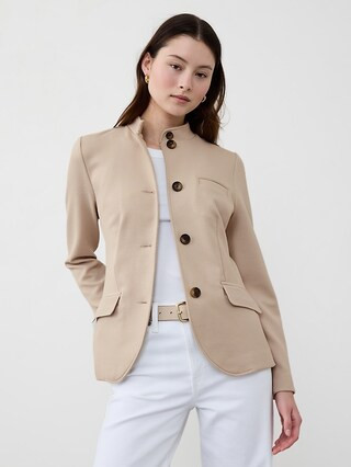Knit Pique Blazer | Banana Republic Factory