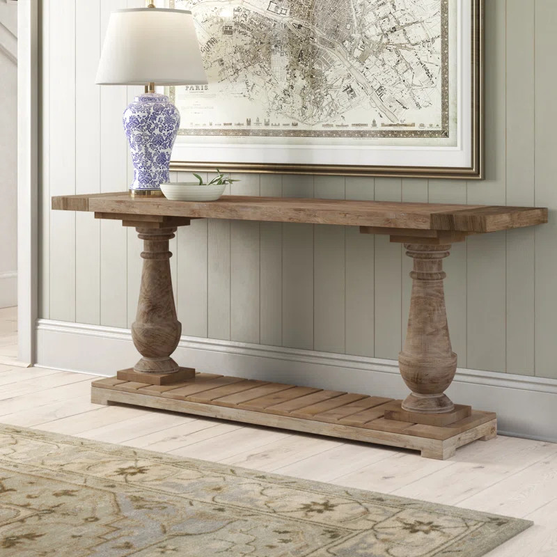 Hinsdale 70.875'' Solid Wood Console Table | Wayfair North America