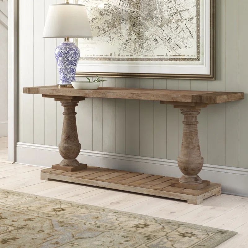 Hinsdale 70.875'' Solid Wood Console Table | Wayfair North America