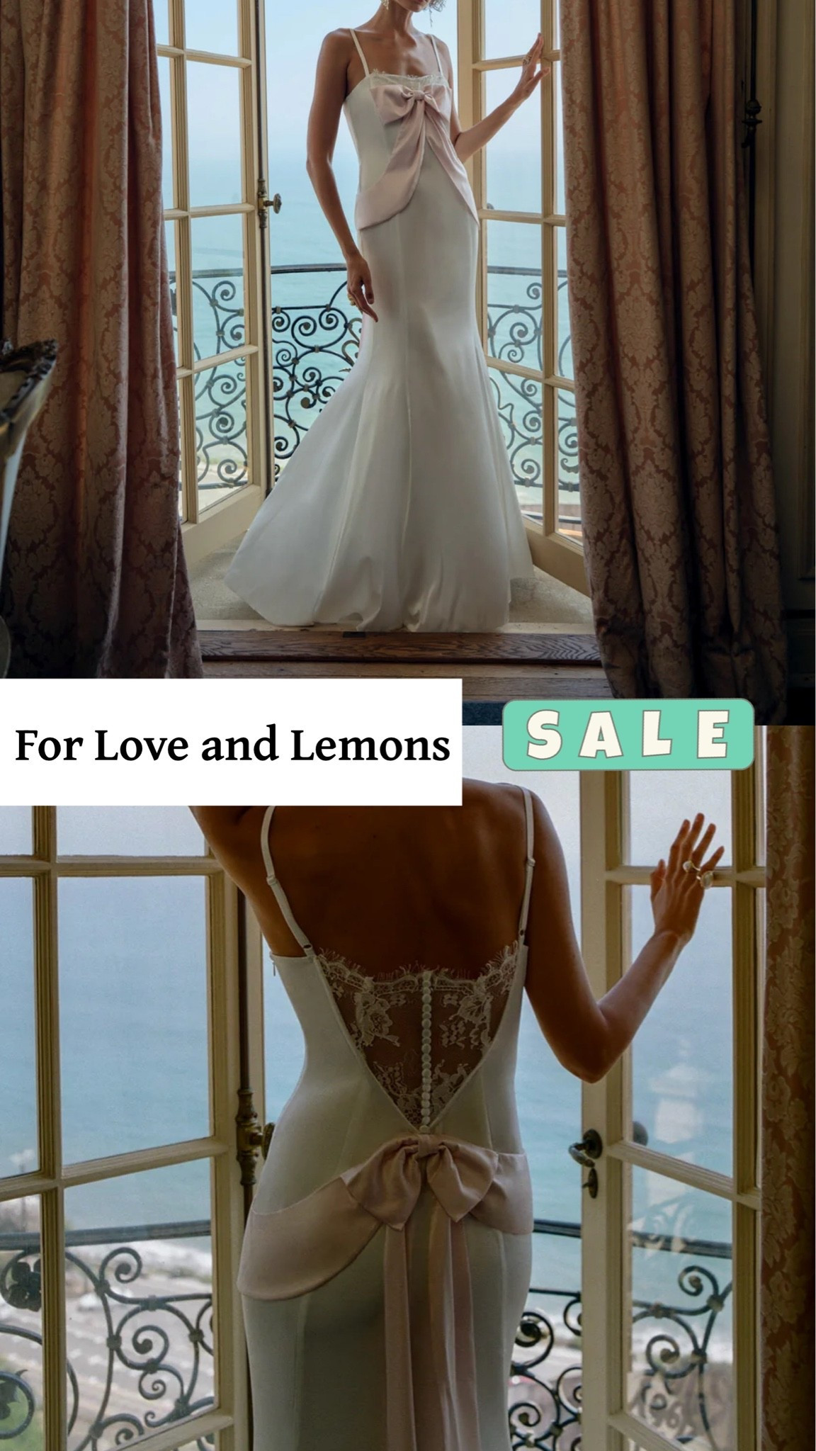 For Love and Lemons wedding dress on sale! More wedding sale items linked below also.

Reception dress, courthouse elopement dress, long white dress, minimalist wedding dress, or microwedding dress.

#LTKWedding #LTKSeasonal #LTKSaleAlert