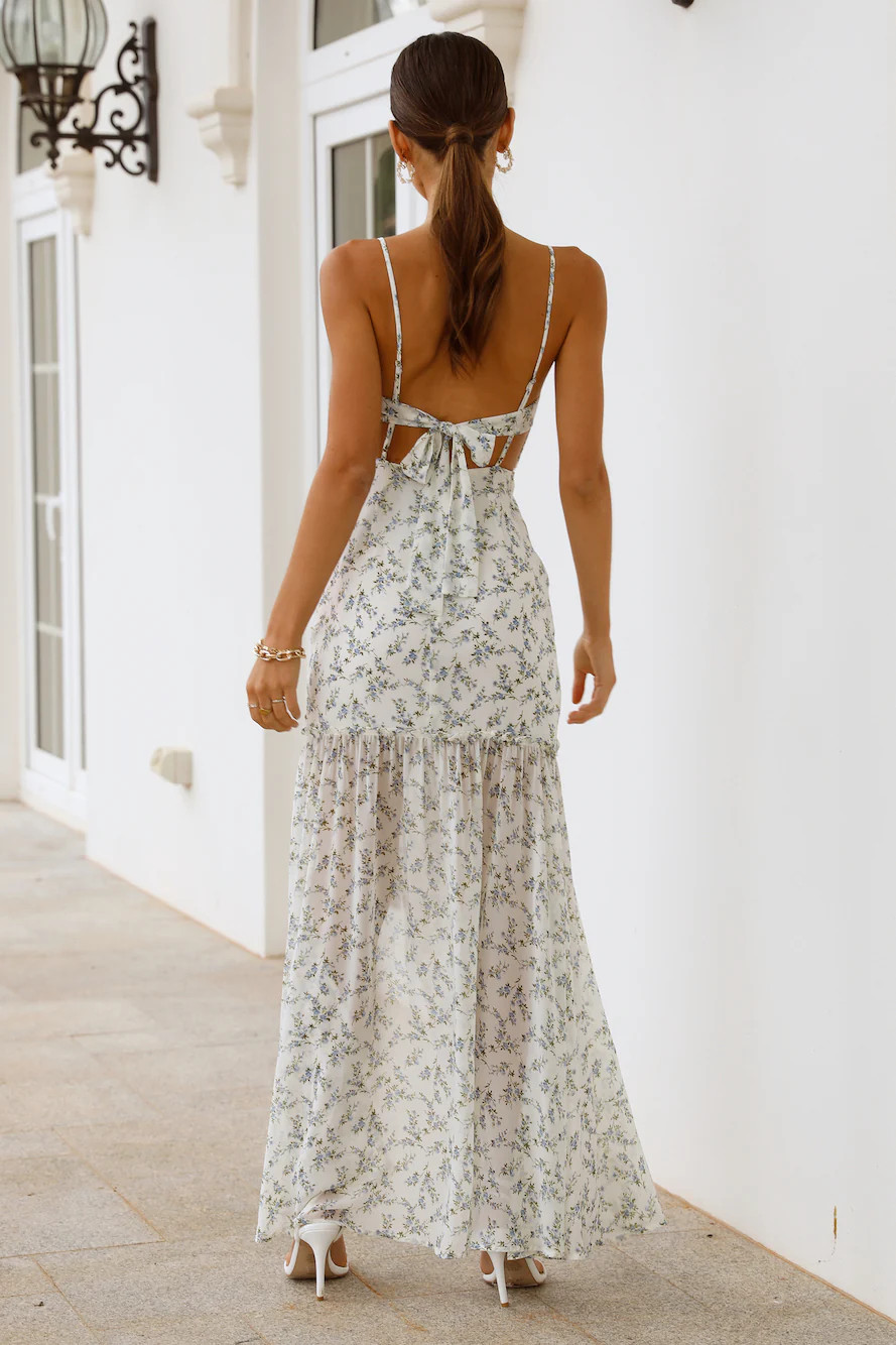 HELLO MOLLY Modern Ophelia Maxi Dress White | Hello Molly (AU)