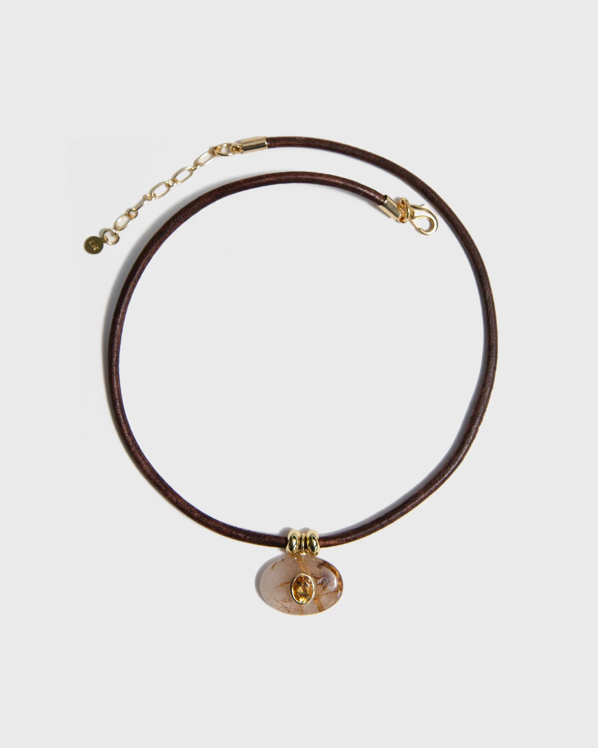 Rutilated Quartz Horizon Necklace | Shop.app