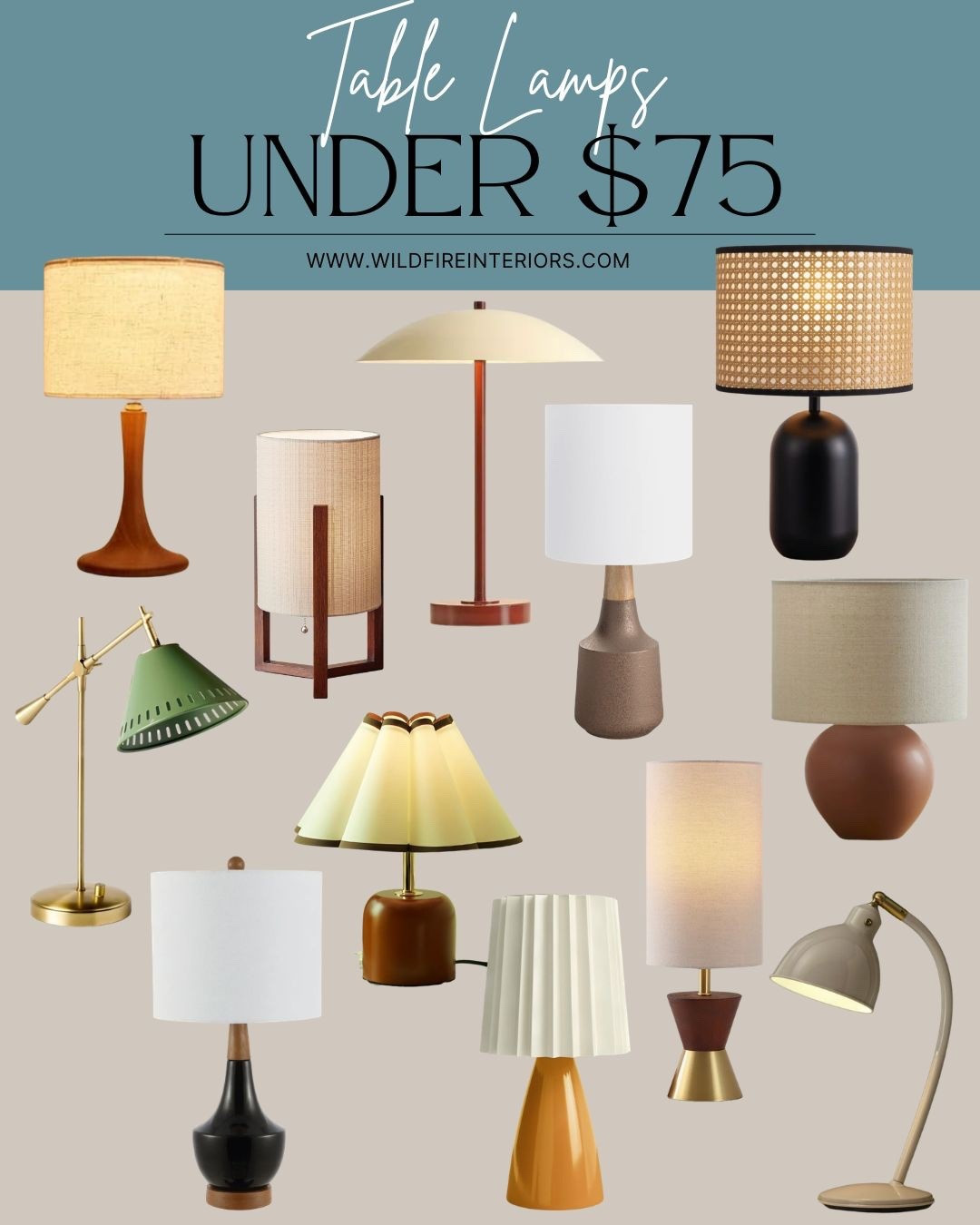 My favorite affordable table lamps under $75


#lighting #budgetlighting #lamps 
#modernlamp #tablelamp 


#LTKHome