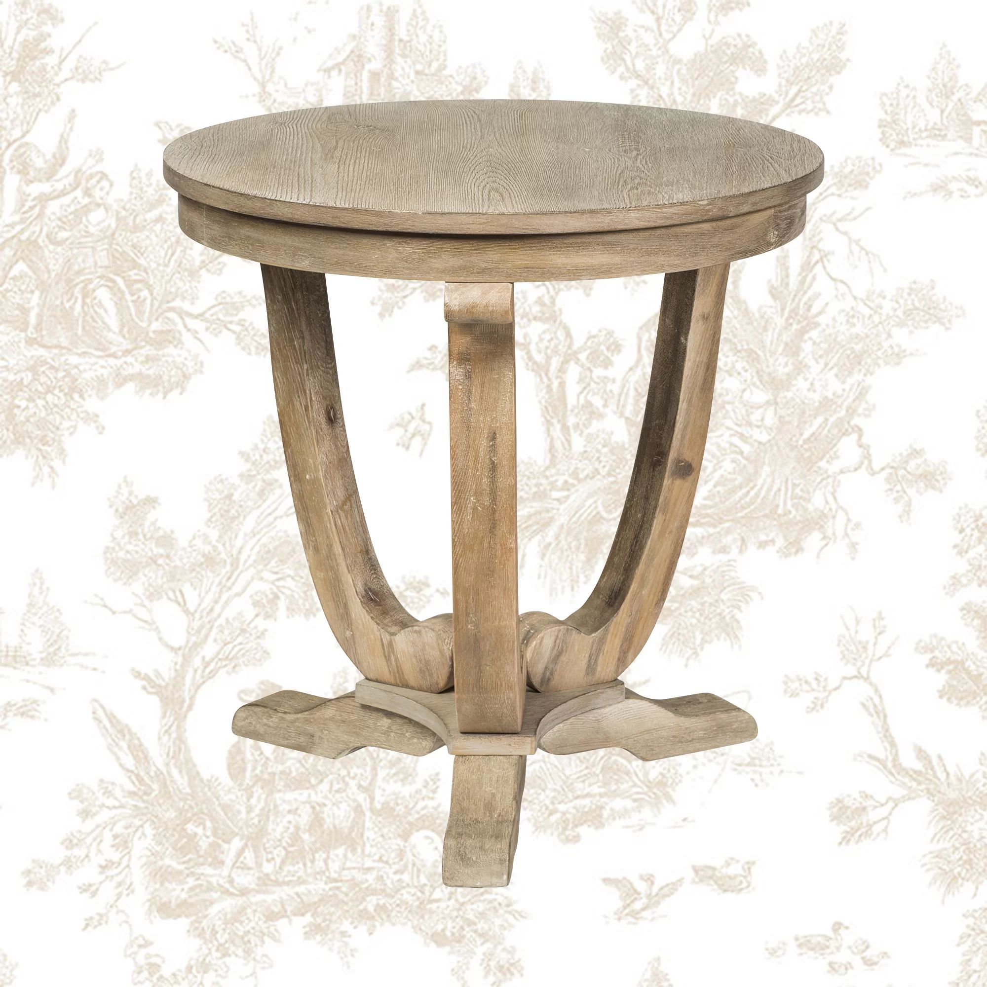 Adagio 24'' Tall Pedestal End Table | Wayfair Professional