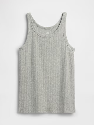 Ribbed Scoopneck Tank Top | Gap Factory