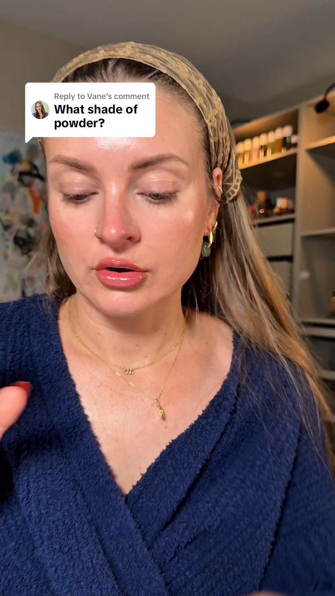trying on the translucent shade with concealer shade BU 🫶🏼  

 #LTKmorningroutine #LTKselfcare #LTKBeauty
