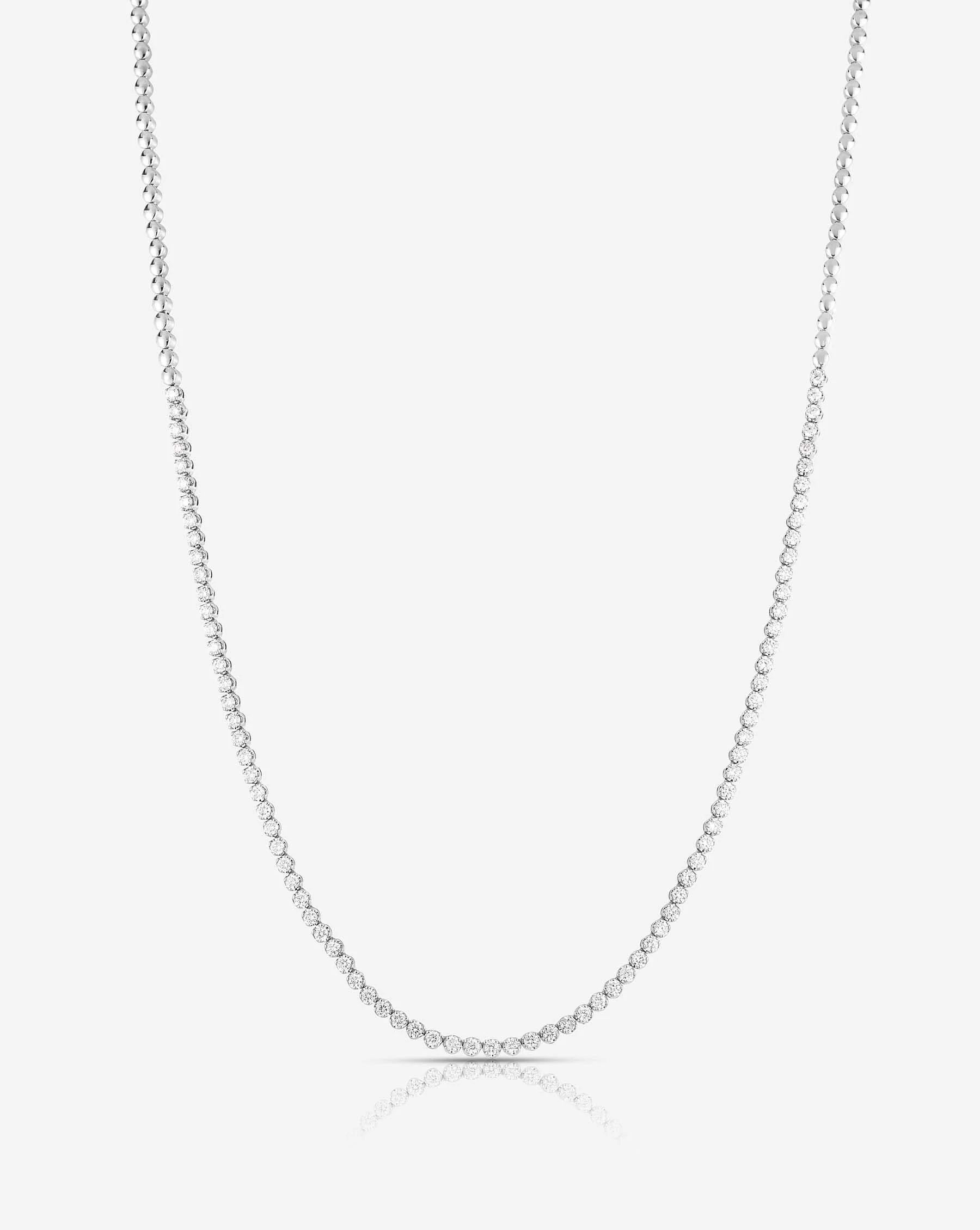 Mini Diamond Tennis Necklace | Ring Concierge