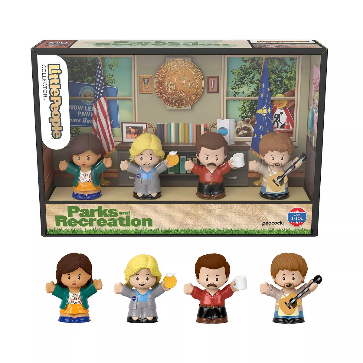 Fisher-Price Little People Collector Parks and Recreation Special Edition Figure Set | Kohl's