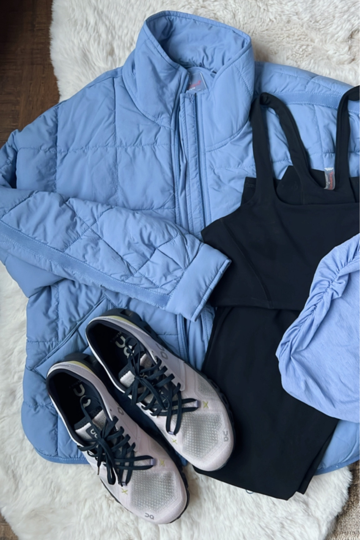 my outfit for the FPMOVEMENT event in Nashville!! 💜💜 sharing all these in detail on IG stories! Wearing small in all and sized down to xsmall for the puffer so it’s more fitted! 

#LTKfitness #LTKplussize #LTKSeasonal