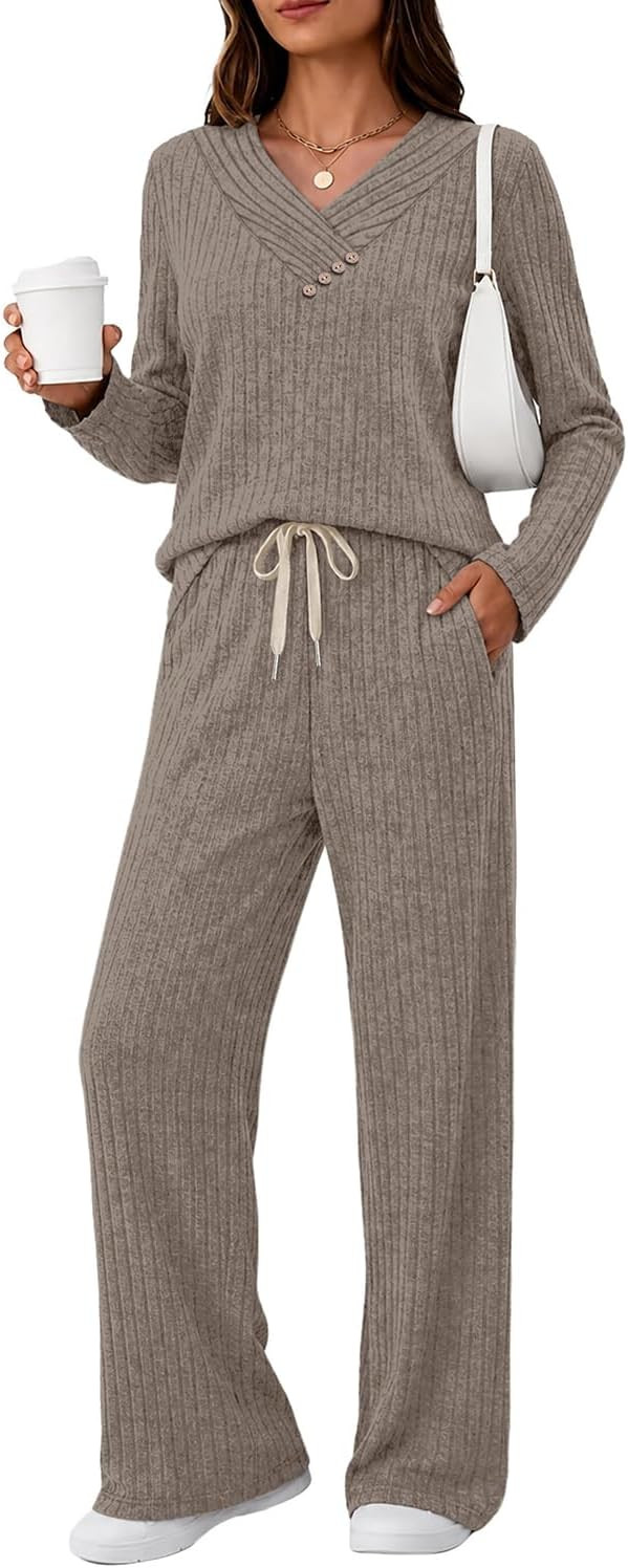 Sampeel Lounge Sets for Women Two Piece Fall Outfits Fashion Clothing | Amazon (US)