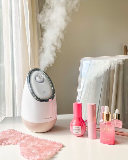 Low key obsessed with this facial steamer and travel mirror. Linking both and some of my fav clean beauty finds 💕✨

#LTKbeauty #LTKunder100 #LTKSeasonal