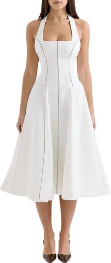 HOUSE OF CB Loulou Halter Dress | Nordstrom | Nordstrom