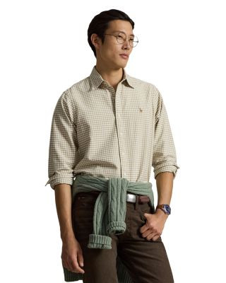 Polo Ralph Lauren Classic Fit Gingham Oxford Shirt | Bloomingdale's (US)