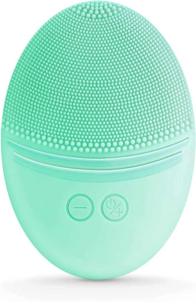 EZBASICS Facial Cleansing Brush made with Ultra Hygienic Soft Silicone, Waterproof Sonic Vibratin... | Amazon (US)