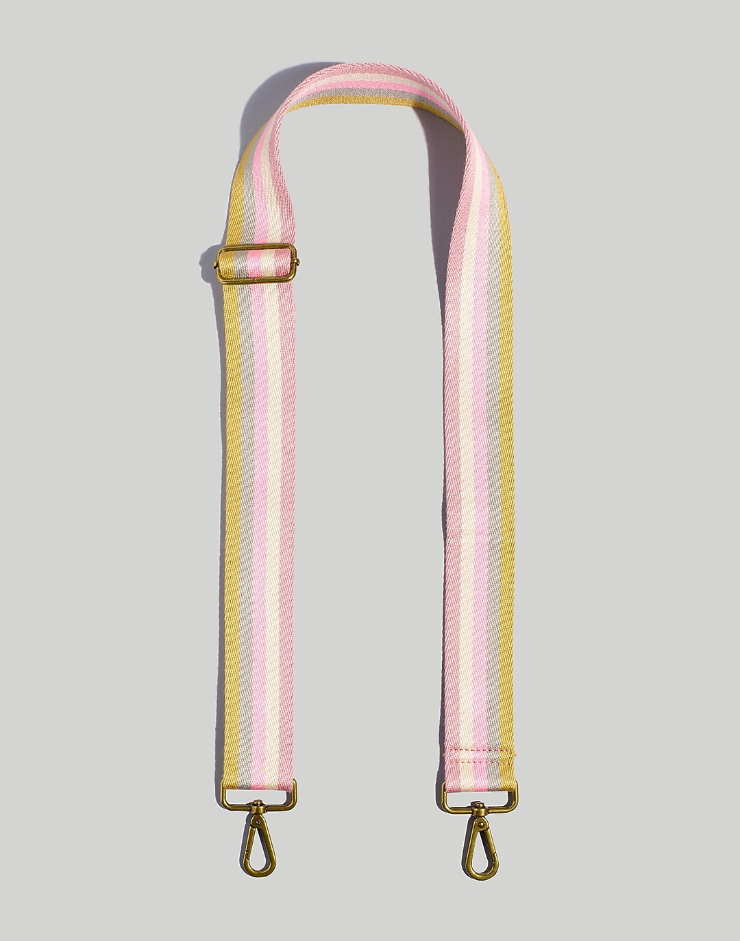 The Crossbody Bag Strap: Rainbow Striped Webbing Edition | Madewell