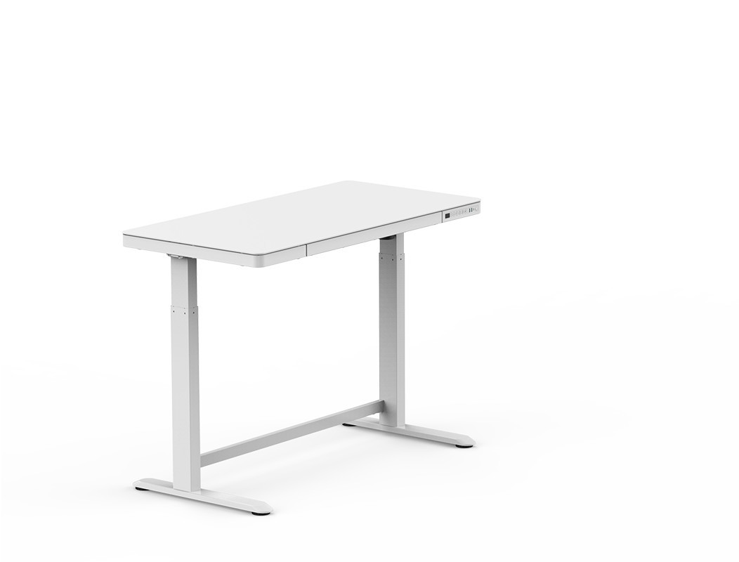 Comhar All-in-One Standing Desk Glass Top - 48" W | FlexiSpot