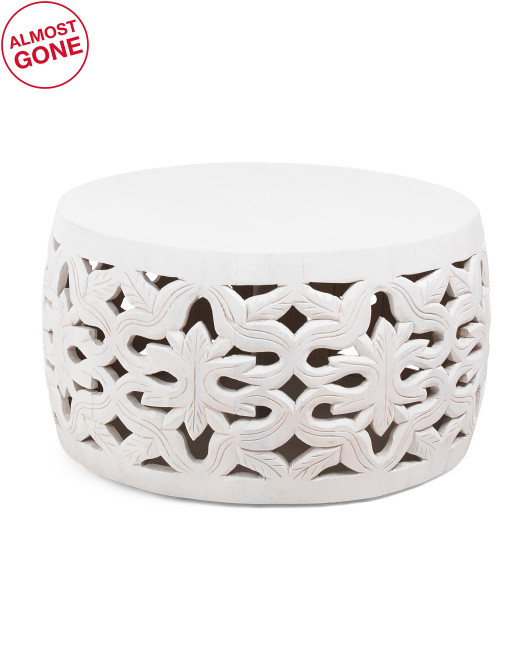 18.5x32 Rimsa Solid Wood Coffee Table | TJ Maxx