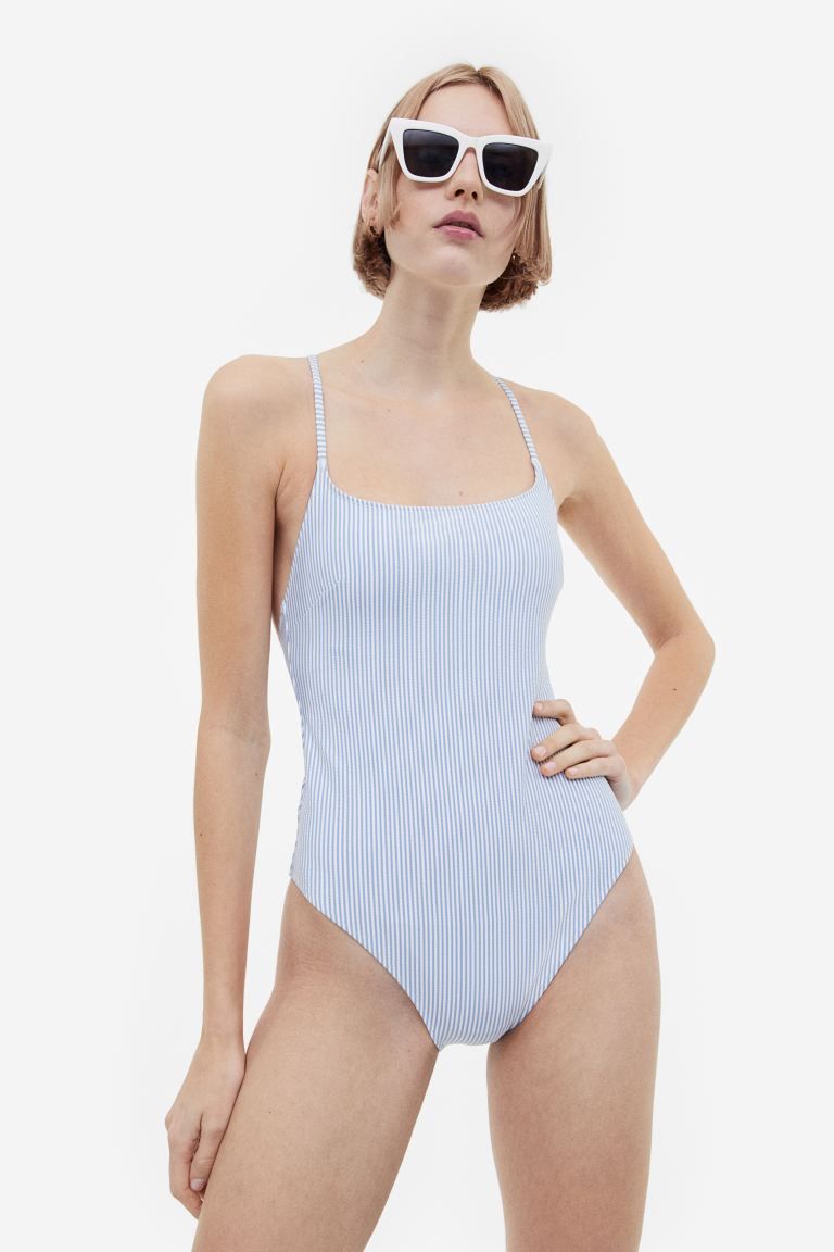 High Leg Swimsuit | H&M (US)