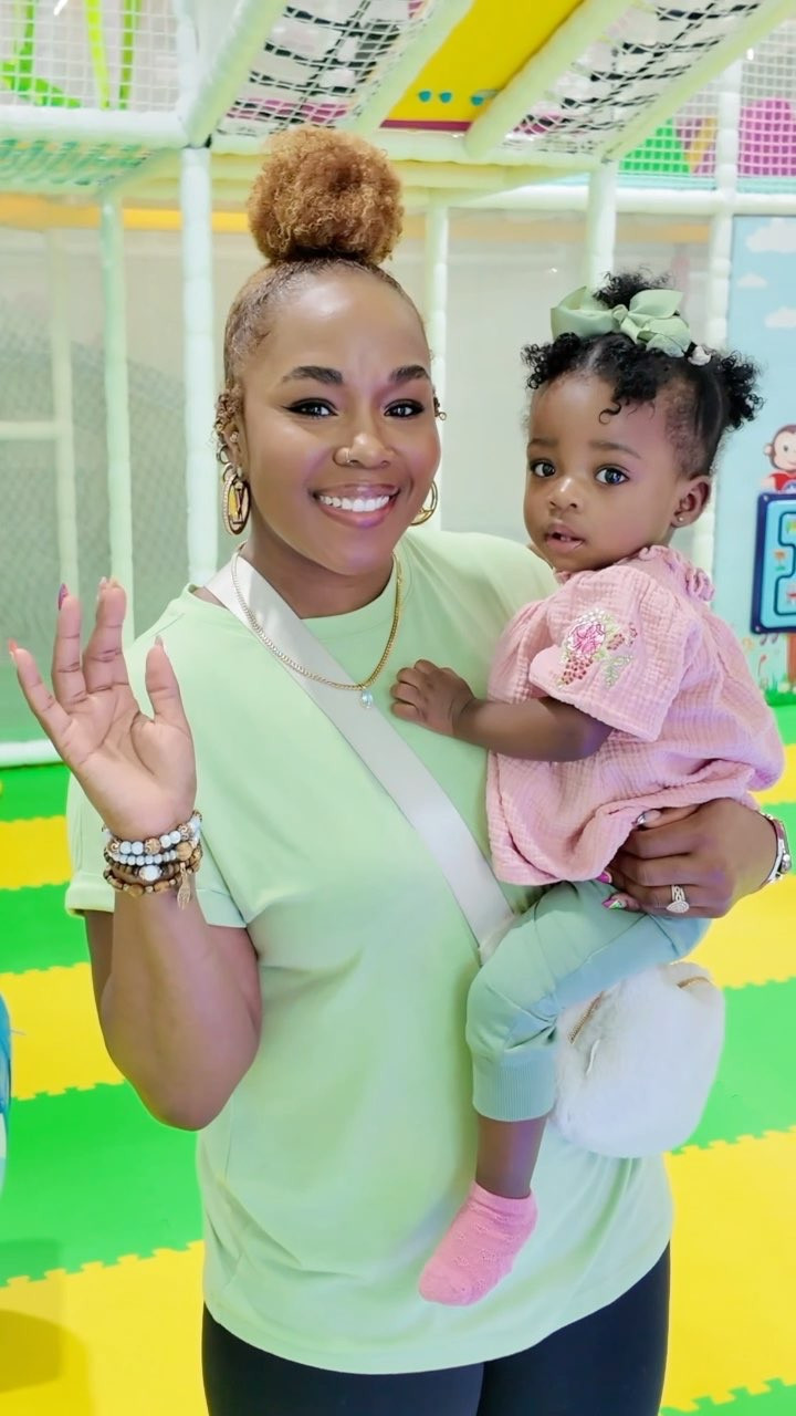 Hey fam! 👋🏽 The CUTEST birthday party day with hubby and our little Hunter! 💕 Seeing her face light up at all the party activities?! PRICELESS! 🥹 Who else's heart just MELTS watching their baby experience new things?!
Between the cake smiles and the tiny waves to everyone, I'm officially in my feelings today! Hunter's personality is blooming right before our eyes, and these little social moments are everything.
Linked Hunter's entire birthday party outfit in my LTK shop (link in bio) - these comfortable yet adorable pieces made for the perfect party look! Raise your hand if you're the parent frantically taking 300 photos at every event just so you don't miss a single memory! 💯 #BirthdayFun #FamilyMemories #BabyGirlHunter #MomLife #LTKkids #LTKfamily 

 #LTKParties #LTKBeauty #LTKBaby