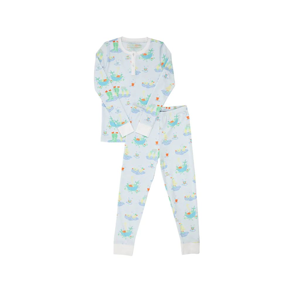 Sutton's Sweet Dream Set (Unisex) - Play in the Puddles with Worth Avenue White | The Beaufort Bonnet Company