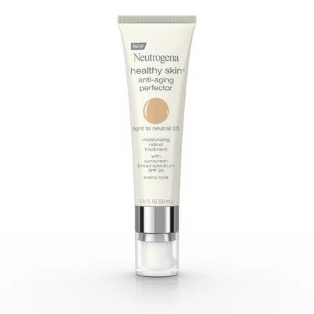 Neutrogena Healthy Skin Anti-Aging Perfector Spf 20, Retinol Treatment, 30 Light To Neutral, 1 Fl... | Walmart (US)