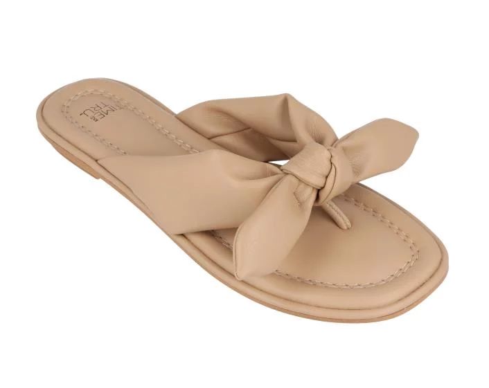 Time and Tru Women’s Bow Thong Sandal - Walmart.com | Walmart (US)