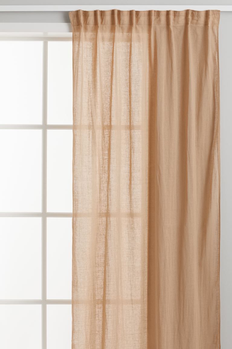 2-pack Multiway Linen-blend Curtains | H&M (US + CA)
